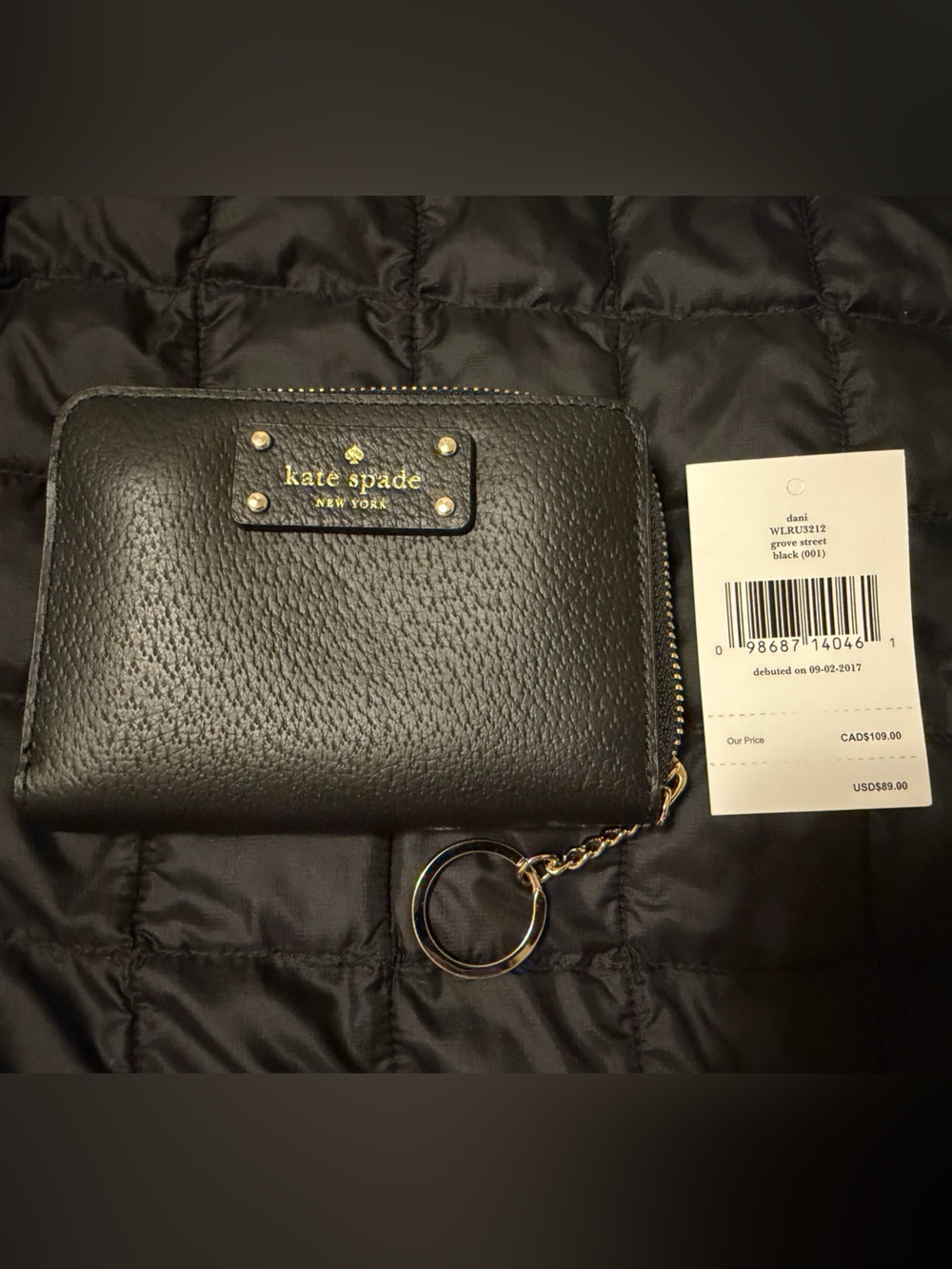 Kate Spade Grove Street Dani Zip Wallet